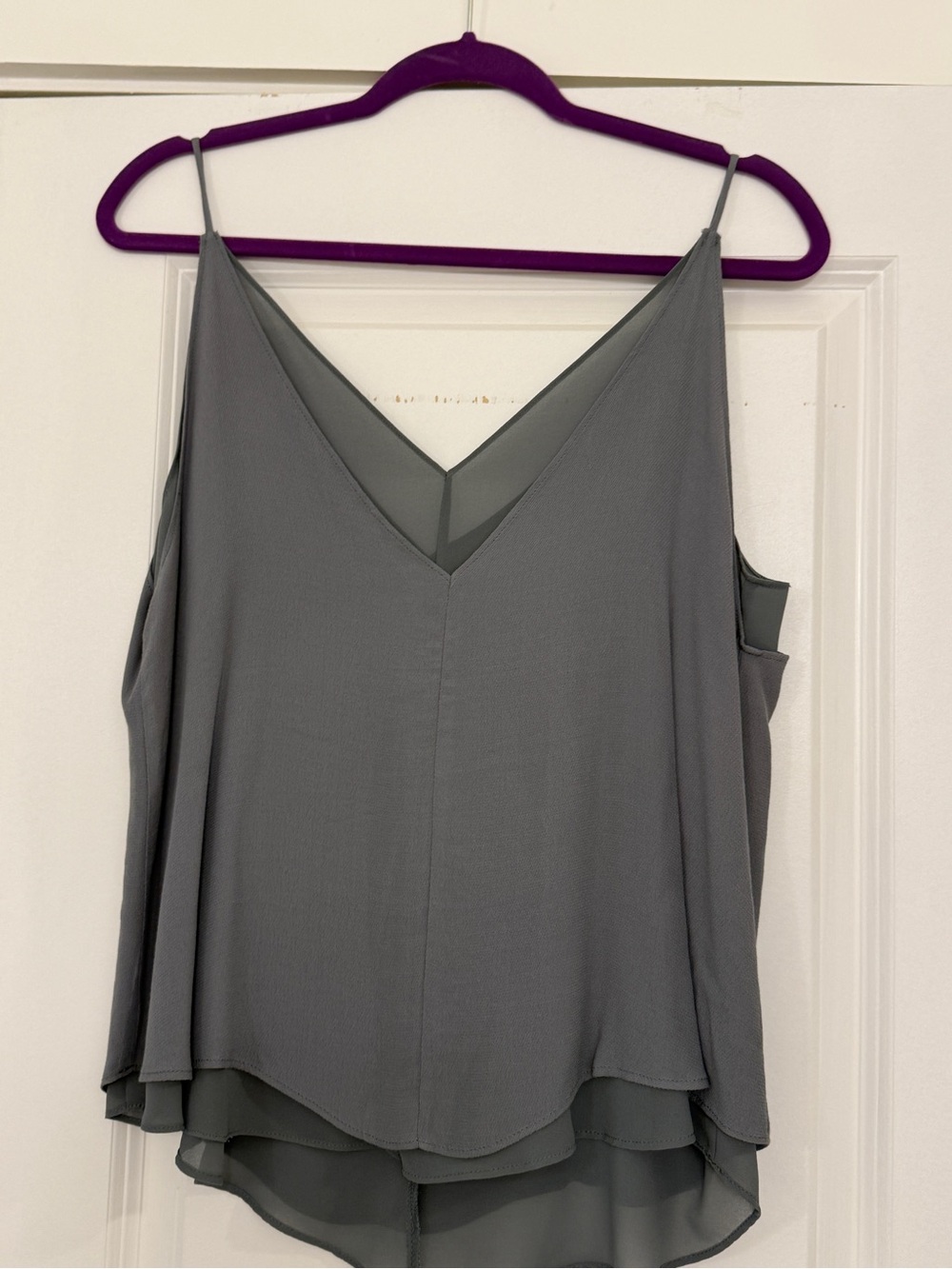 Women’s V-Neck Layered Cami Top NWT